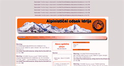 Desktop Screenshot of ao.idrija.biz