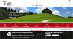 Desktop Screenshot of idrija.si